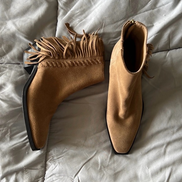 allsaints Layla fringe boot - Picture 1 of 10
